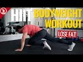 HIIT Bodyweight Workout for Fat Loss (NO EQUIPMENT!)