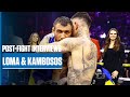 Vasiliy lomachenko and george kambosos share their thoughts postfight