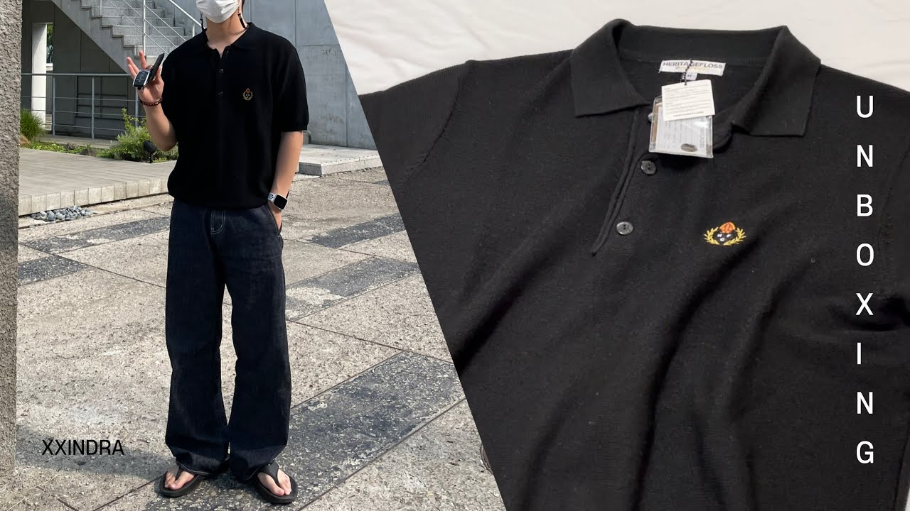 UNBOXING ; 헤리티지플로스(Heritage Floss) PK T-Shirts