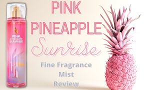 (Review) Pink Pineapple Sunrise Fine Fragrance Mist▌Bath & Body Works #bathandbodyworks #hygiene Resimi