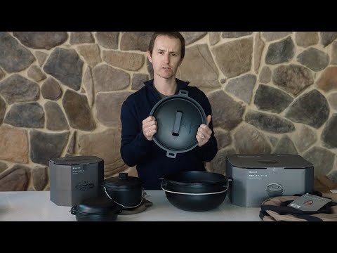 Snow Peak Cast Iron Duo Cooker