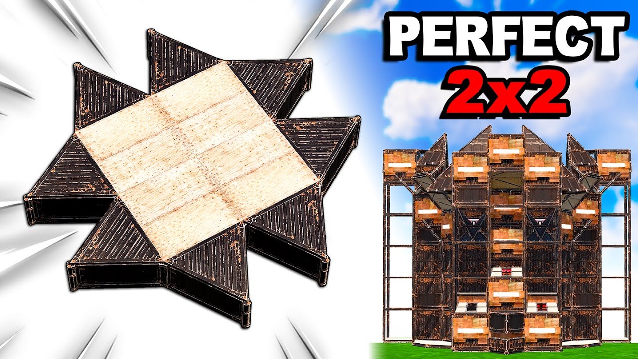 (NEW) PERFECT 2x2 Expansion / 3 WALLS to MAIN / Rust Base Design 2026