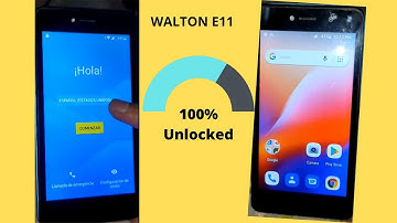 Walton primo e11 frp bypasss / walton e11 google account bypass | Without PC