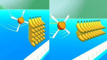 Swing Slice Game! Satisfying and relaxing ASMR slicing video