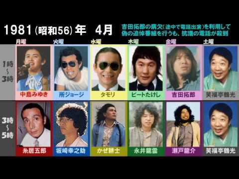 オールナイト ニッポン 3\"CD × 8 糸居五郎 斉藤アンコー よしだたくろう オールナイト ニッポン 3