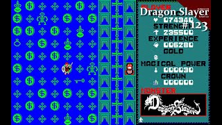 Play】PC-8801 ドラゴンスレイヤー（Level2.0）#123 レトロゲーム