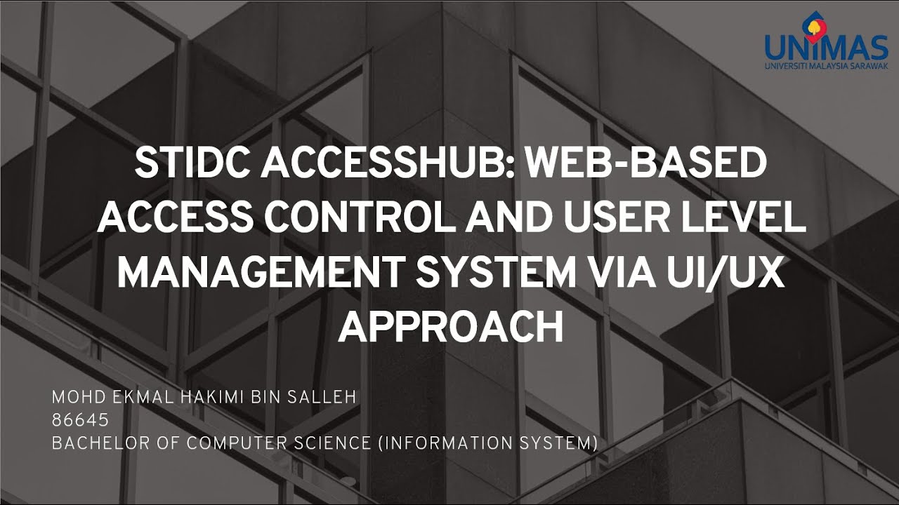 FYP1 Presentation Video FCSIT, UNIMAS (86645)
