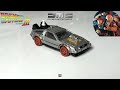 DMC DeLorean Time Machine – 1955 Hot Wheels Premium 360° | Back to the Future Part III #delorean