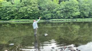 Executing a good Spiral or Snake Roll Spey Cast