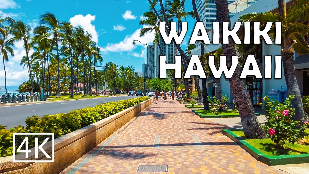 Waikiki Beach Walk - Spring Break in Honolulu, Hawaii