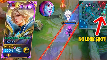 XAVIER VS SELENA  RAOM SUPER STUN SUPPORT! XAVIER BEST BUILD COUNTER SELENA | MOBILE LEGENDS