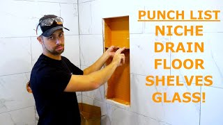 Finishing our Master Shower: Installing a River Rock Shower Floor, Niche, and More! by DIYTyler 15,684 views 1 year ago 12 minutes, 16 seconds