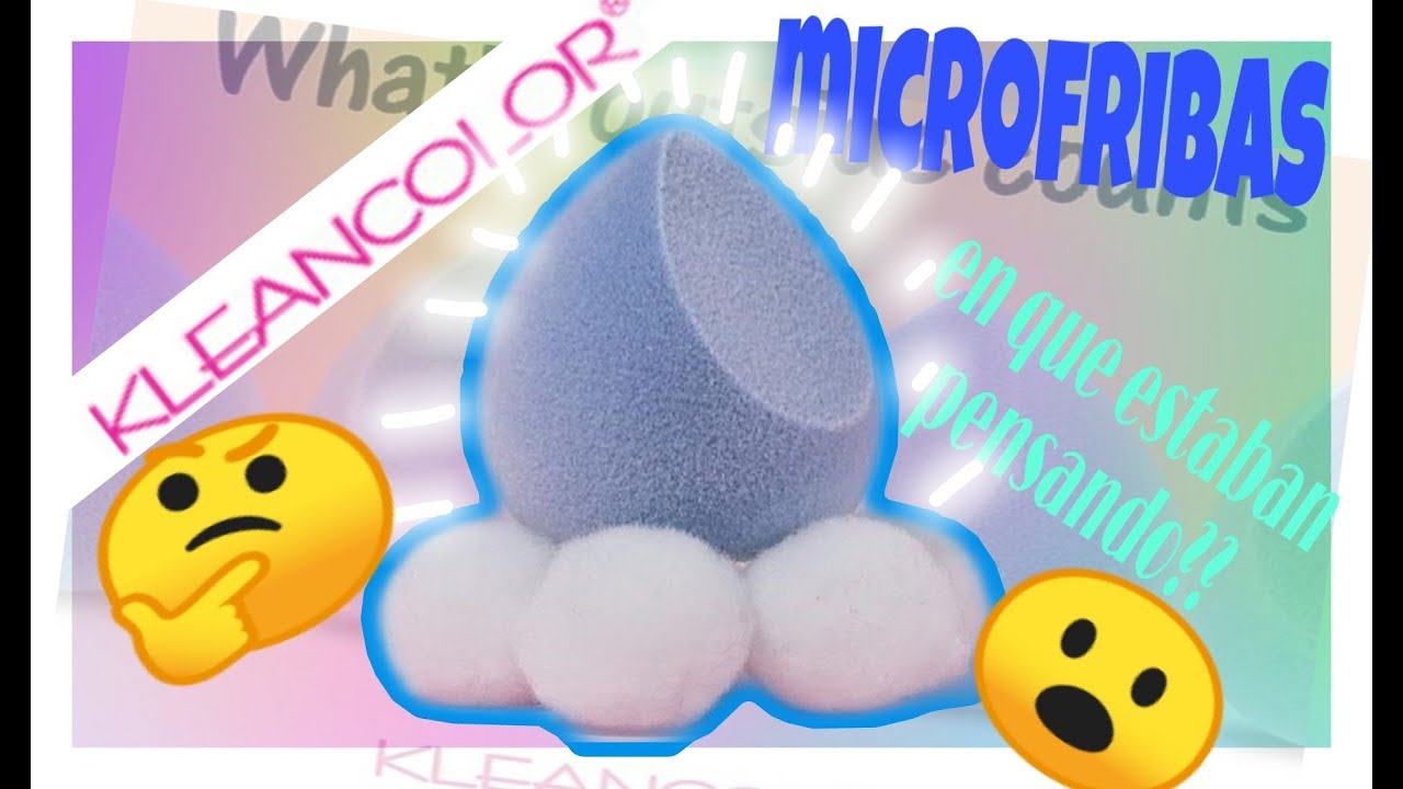 QUE ES ESTO KLEANCOLOR? // VALE LA PENA O NO?? nueva esponja de microfibras de kleancolor