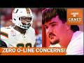 CREATURES: Miami Hurricanes Will DOMINATE Offensive Line With Jackson Cantwell, Samson Okunlola
