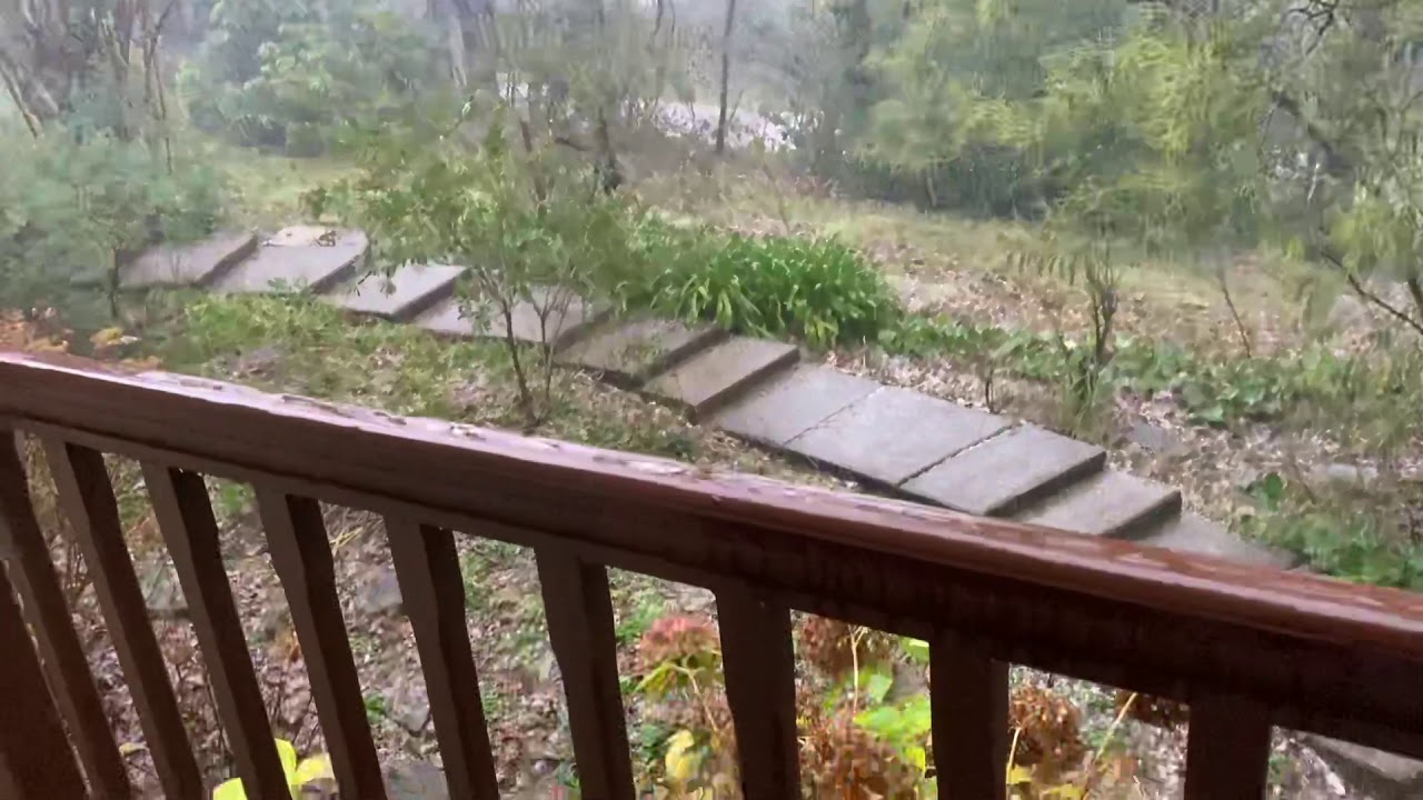 Grêle et orage sur les Landes, 28 décembre 2020