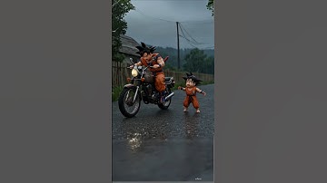 Dragon Ball Daima Goku and Vegeta | Loneliness | A Sad Story 😭💔🏍️