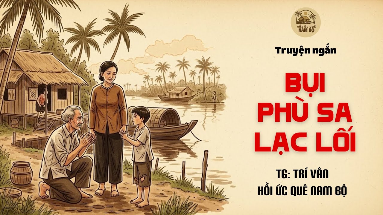 Bụi Phù Sa Lạc Lối | TG: Trí Vân | Ngủ ngon cùng Hồi Ức Quê Nam Bộ