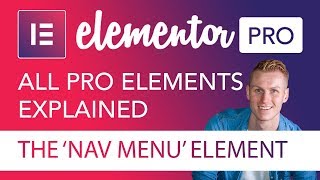 The Navigation Menu Tutorial | Elementor Pro