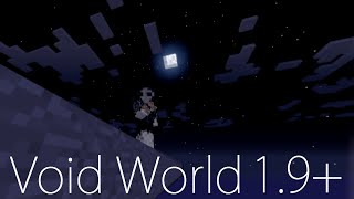 Minecraft 1.9 - How to Make a Void World