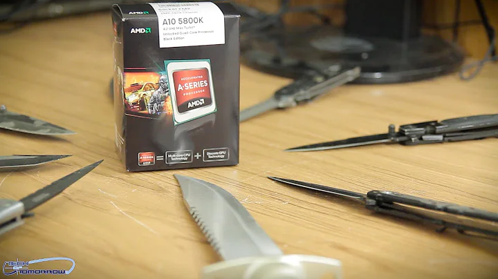 🔥 AMD A10 5800k Black Edition : La puissance ultime pour les gamers!