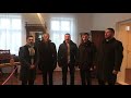 Вокальний ансамбль Пентархія Батько наш Бандера виконана у домі народження Степана Бандера