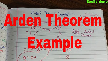 Arden theorem in toc|Arden theorem examples|Example of arden