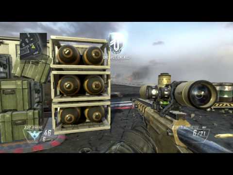 【CoD:BO2】観測兵のスナイパー練習【vs RECRUT BOT】
