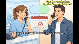 How to reschedule doctor’s appointment 