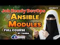 Ansible Modules Tutorial | Understanding Core & Common Modules in Ansible