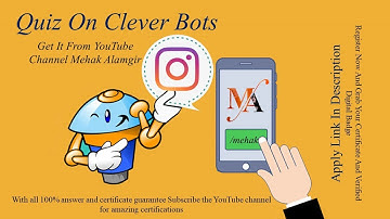 Quiz On Clever Bots | Quiz On Cleverbot | Quiz On Robotics and Automation