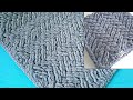 Everyone can make this cozy blanket  hand knitting