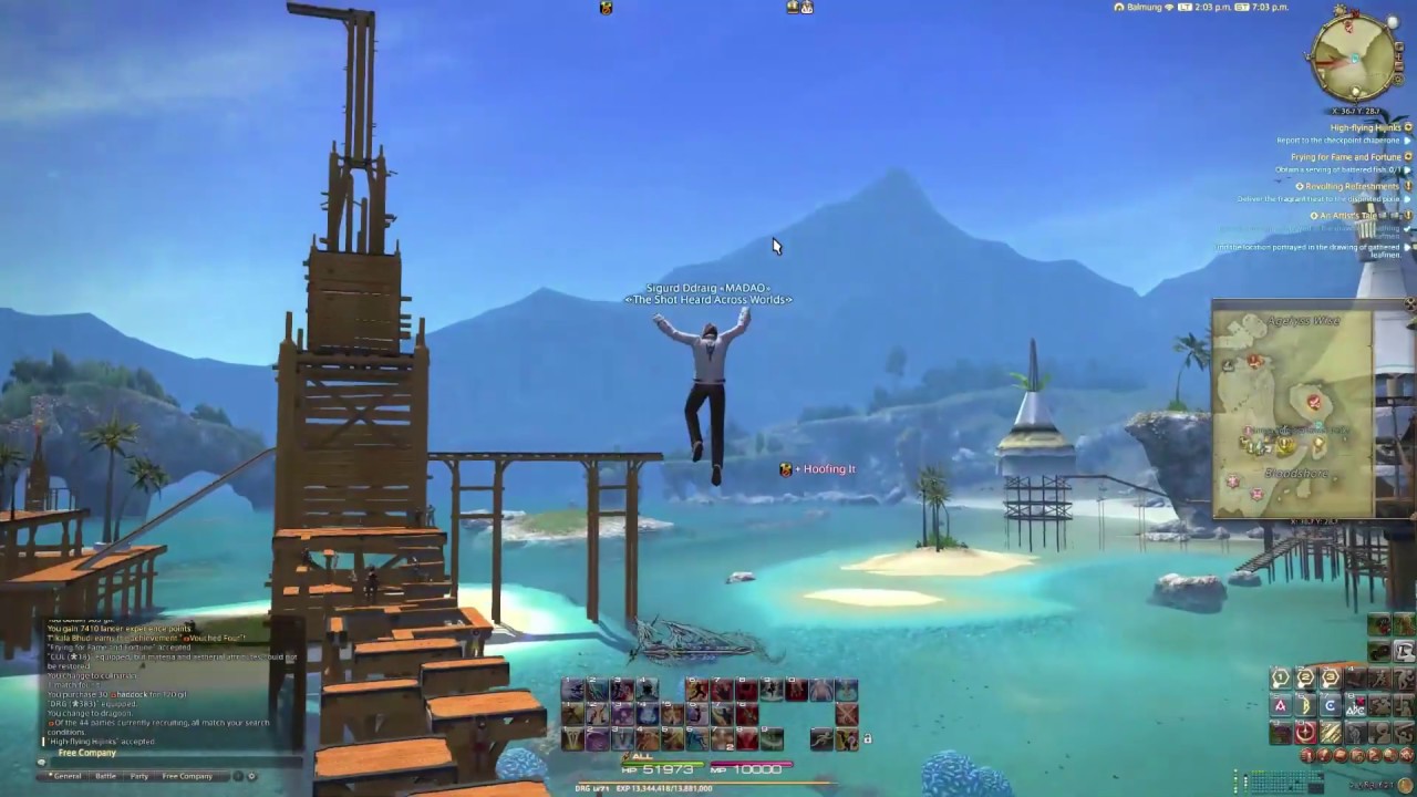 FFXIV Moonfire Faire 2019 (The Jumping Puzzle) YouTube