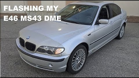 E46 BMW 330XI - DME Flash using MS4X Tool