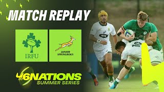 MATCH REPLAY | Ireland v South Africa | U20 Six Nations Summer Series