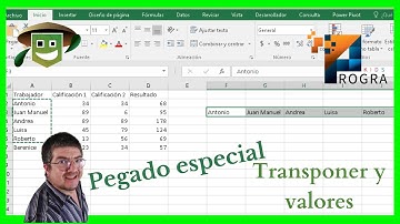 Curso Gratis de excel, pegado especial valores y pegado especial transponer. 🤩😎🥳