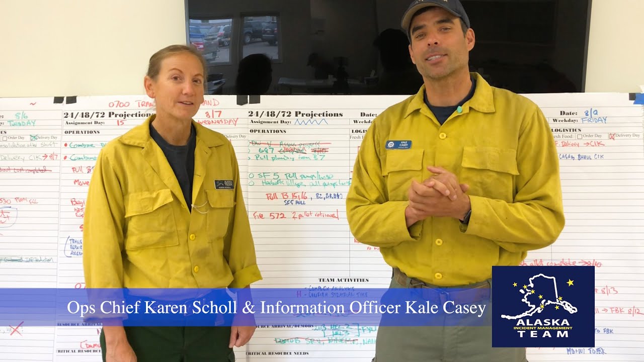 Video Update For for All Fires in the Upper Yukon Area August 8-11, 2019