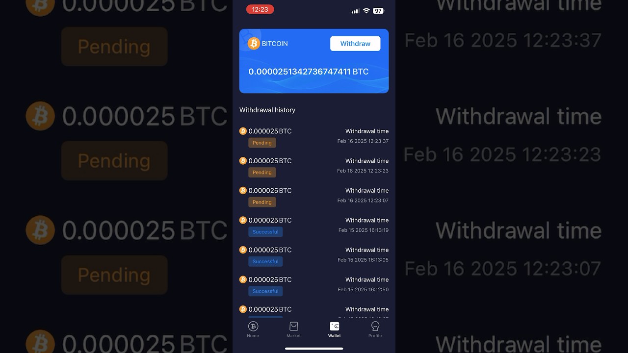 Bitcoin Mining App Withdraw #bitcoin #mining #withdraw