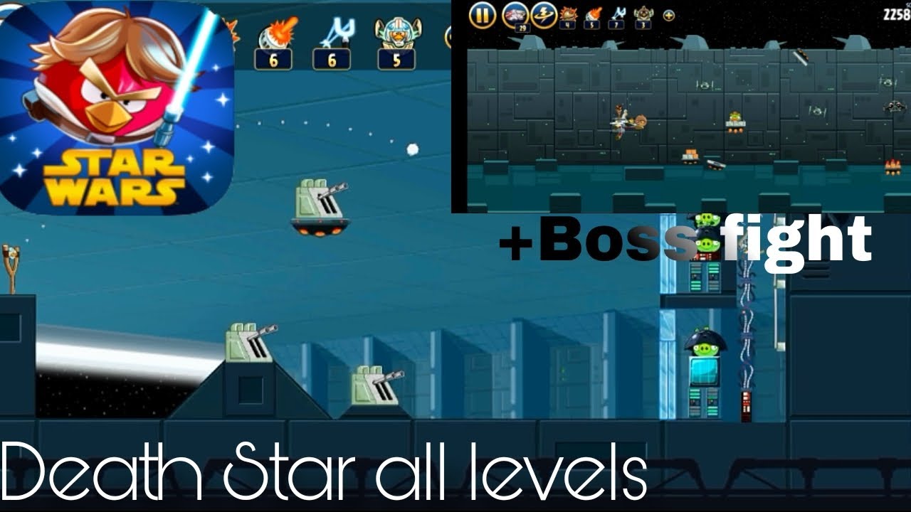 Death Star 1 all levels Gameplay 【ANGRY BIRD'S STAR WARS】Eps.2