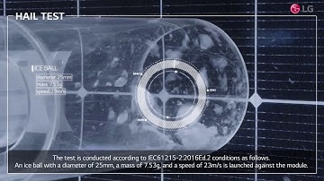LG Solar QA Hail Test Global