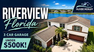 Riverview FL Home Tour | 3-Car Garage in South Fork | Under $500K Riverview FL Home Tour | 3-Car Garage in South Fork | Under $500K