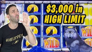 🐺 Wolf Run Gold $30/BETS 🌕 $3,000 in HIGH LIMIT at Yaamava' Resort and Casino!