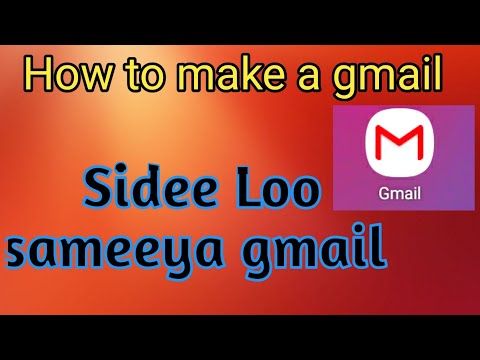 How to make a gmail account | side lo sameya gmail