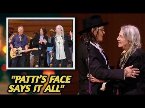 Johnny Depp & Patti Smith Rock London Palladium — You Won't Believe This! -  YouTube