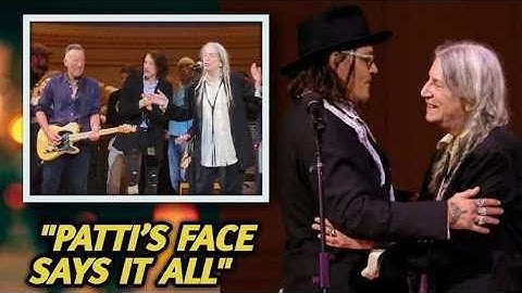Johnny Depp & Patti Smith Rock London Palladium — You Won’t Believe This!