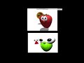 Youtube Thumbnail VeggieTales 2001 vs ShapeTales 2001 (FIRST OF 2018)