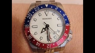 Boderry Admiral GMT Titanium - Unboxing