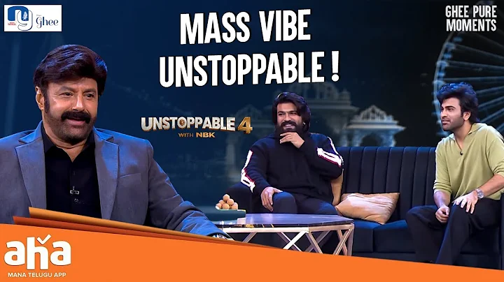 Ram Charan & Gang Love for  ‘Samara Simha Reddy’ | Sharwanand | Unstoppable with NBK | ahavideoIN