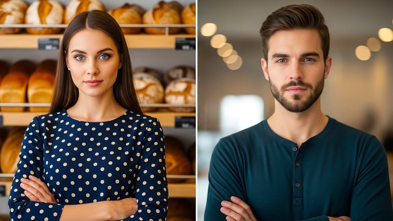 “She Dropped the Croissant in Anger… Did His Words Just End Their Love?”