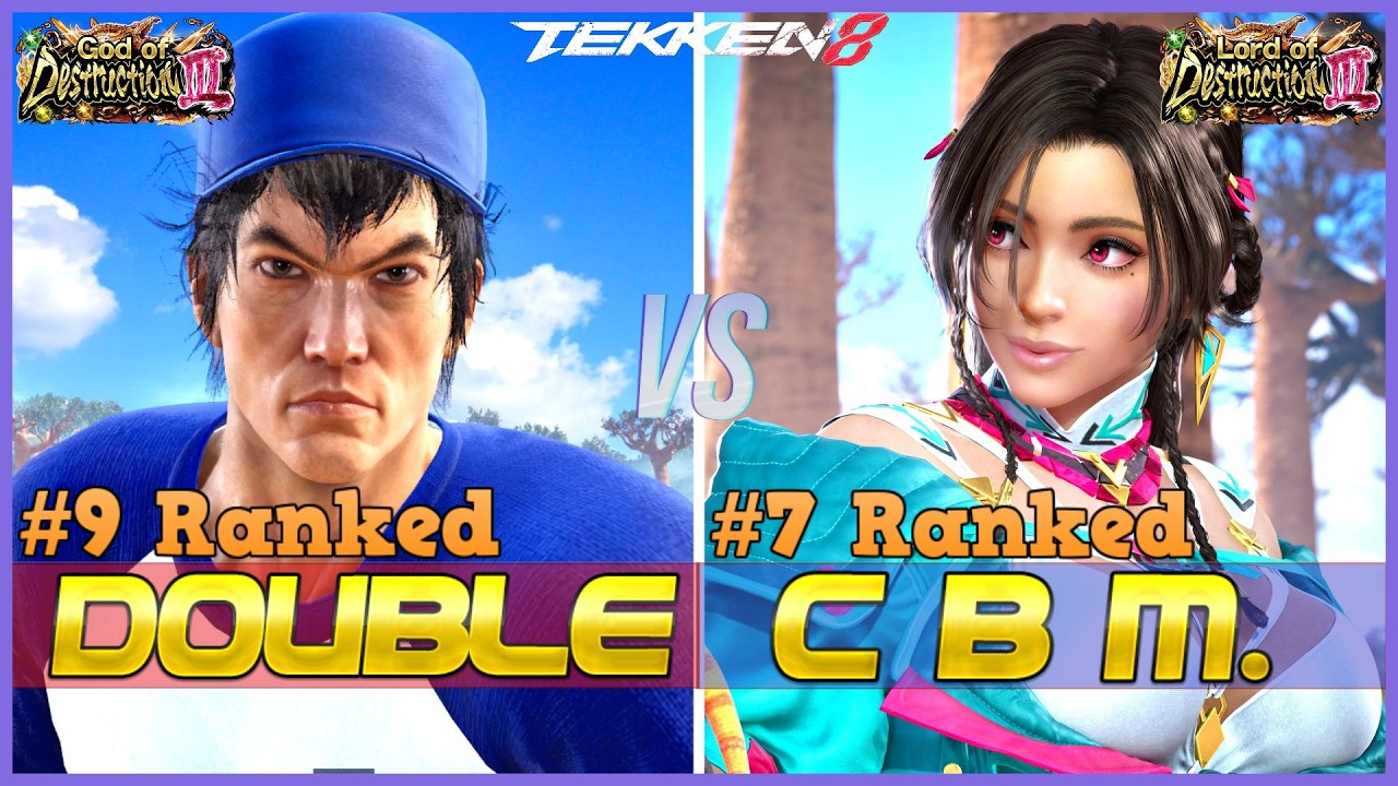 T8 ▰ DOUBLE (#9 Ranked Law) Vs CBM (#7 Ranked Miary Zo) ▰ Tekken 8 High Level Gameplay