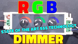 RGB dimmer teardown and schematic (no microcontroller)